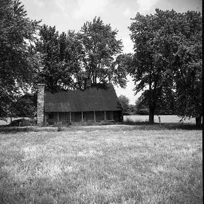 Peter Burr house on the Holden Farm