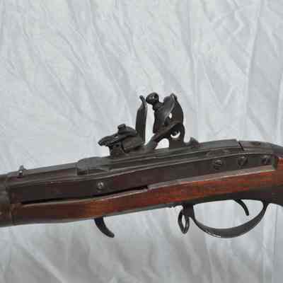 U.S. Model 1819 Hall breech-loading flintlock rifle