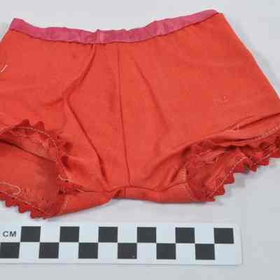 Collection of doll clothing