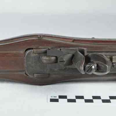 U.S. Model 1819 Hall breech-loading flintlock rifle