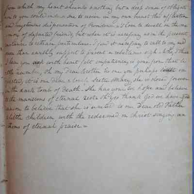 Ann Amelia Stephenson Beckham's diary (ARC270-3m)
