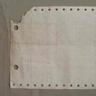 North Lanark Co-operative invoice for Len Fulton