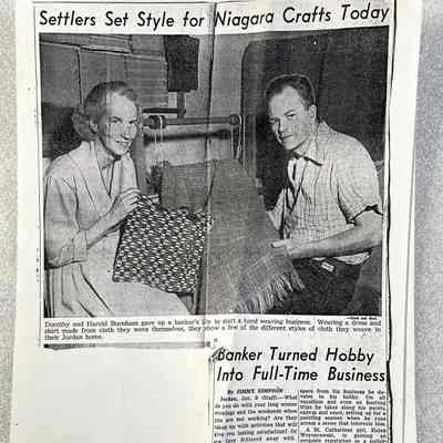 News Article - Dorothy and Harold Burnham