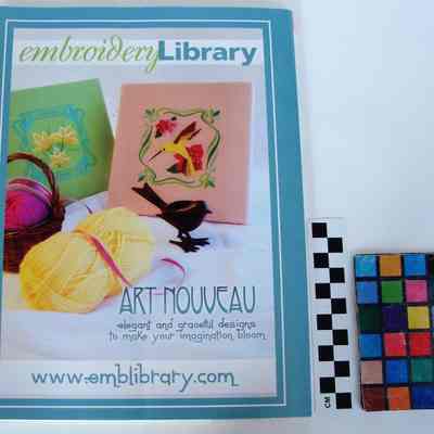 Designs in Machine Embroidery Volume 73 March April 2012 Back