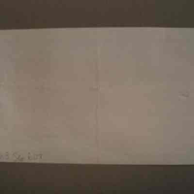 The Almonte Gazette receipt for advertising for Mr. Len Fulton