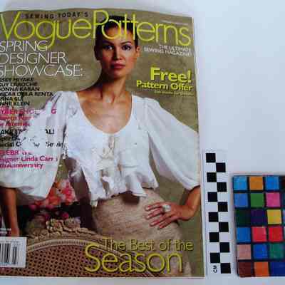 Vogue Patterns February March 2007 Cover