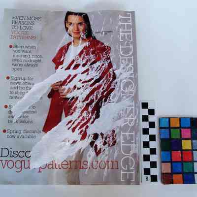 Vogue Patterns February March 2007 Back