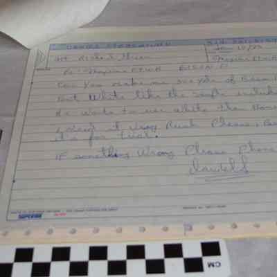 Maxine footwear receipt from Collie mills