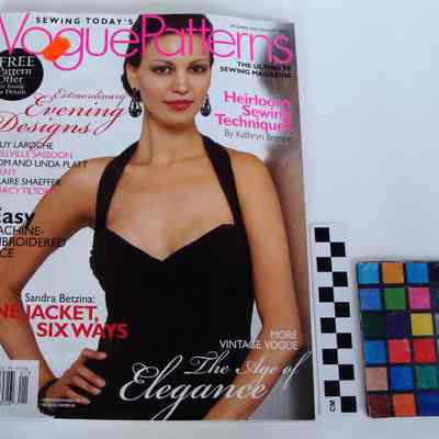 Vogue Patterns December 2007 January 2008 Cover