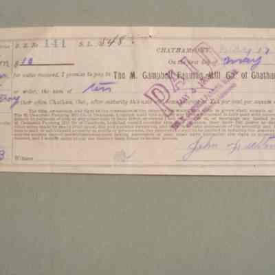 Receipt to John Fulton