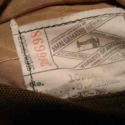 Military Green Woolen Pants