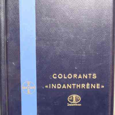 Colorants <<Indanthrene>>.