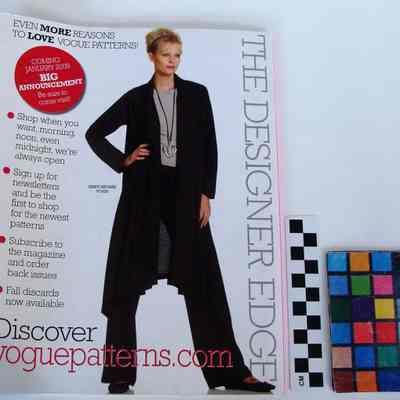 Vogue Patterns December 2007 January 2008 Back