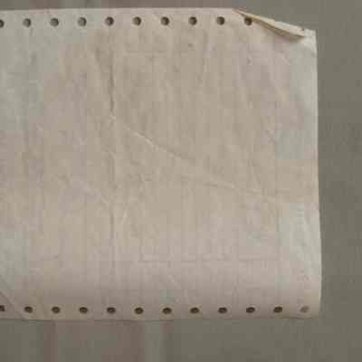 John Lindsay Receipt