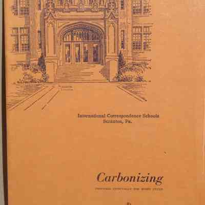 Carbonizing: 5542/ Prepared especially for home study by Harold E. Reed.