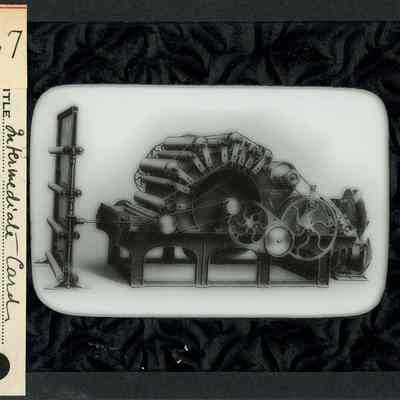 Glass-plate negative slide