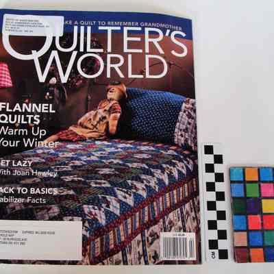 Quilters World February 2008 Cover