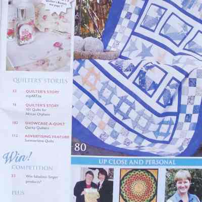 Australia Patchwork & Quilting  Volume 16 Issue 4 Index