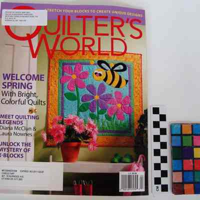 Quilters World April 2008 Cover