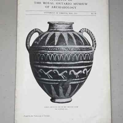 "Bulletin of the Royal Ontario Museum of Archaeology" 1931, No.10