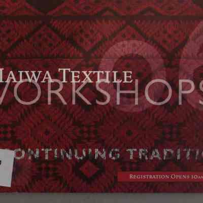 Maiwa textile workshop : Continuning Traditions / Designs and photos Tim McLaughlin.