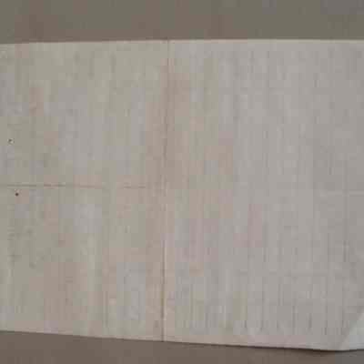 Chas. E. Symington receipt for Len Fulton