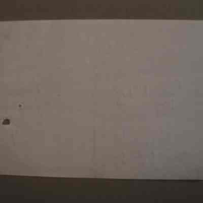 A. A. Hanna, V.S., D.V.M. Veterinarian receipt for Len Fulton
