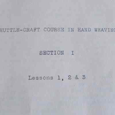Section of title page