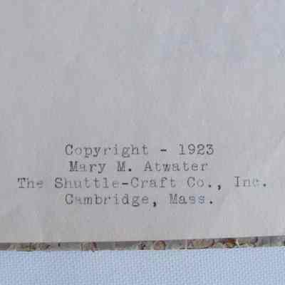 Bottom of title page