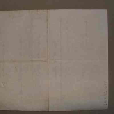 A. A. Hanna, V.S., D.V.M. Veterinarian receipt for Len Fulton