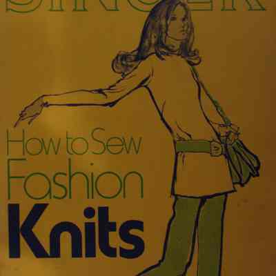 How to sew fashion knits.