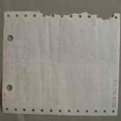 North Lanark Co-operative invoice for John S. Fulton