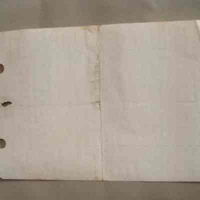 Chas. E. Symington receipt for Len Fulton