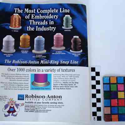 Designs in Machine Embroidery Volume 39 July August 2006 Back