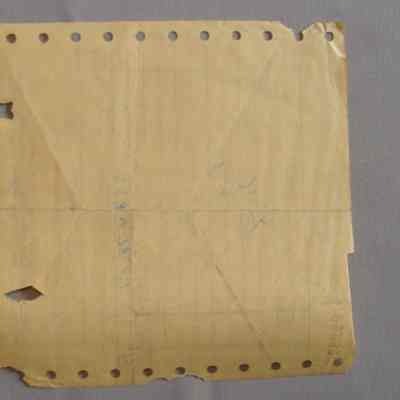 John Lindsay Receipt