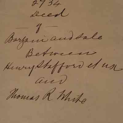 close-up of text on back of page 5