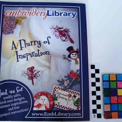 Designs in Machine Embroidery Volume 72 January/February 2012 Back