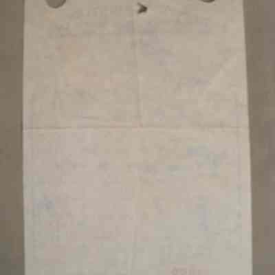 B. A. Thurston receipt for Len Fulton