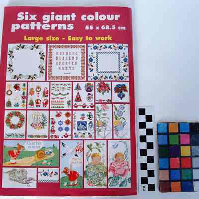 Magic Cross Stitch Six Giant Colour Patterns Issue 17 Back