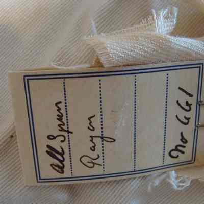 All Spun Rayon Fabric Sample