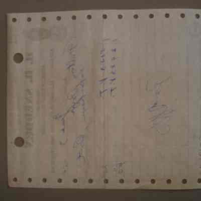 John Lindsay International Harvester receipt for Fulton Bros.
