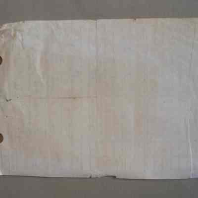 Chas. E. Symington receipt for Len Fulton