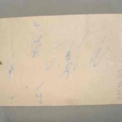 N. S. Lee & Son Hardware and Coal receipt
