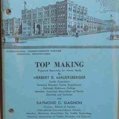 Top making : 6248 A, Part 1 / By Herbert R. Mauersberger in collabortion with Alfred S. Govin.