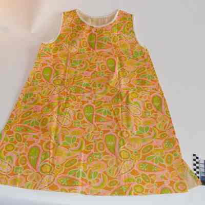 Front of dress