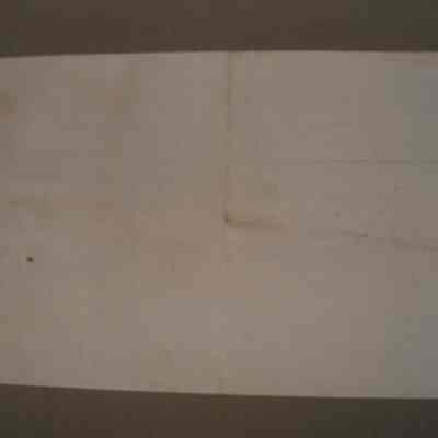 A. A. Hanna, V.S., D.V.M. Veterinarian receipt for Len Fulton