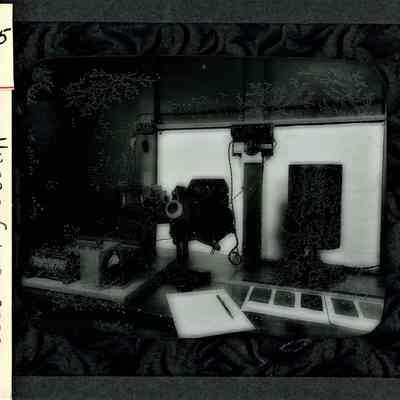 Glass-plate negative slide