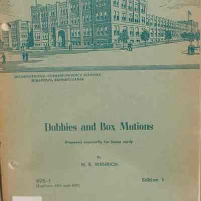 Dobbies and box motions: 495-1(replaces 495 and 497) / By H.E. Wenrich.