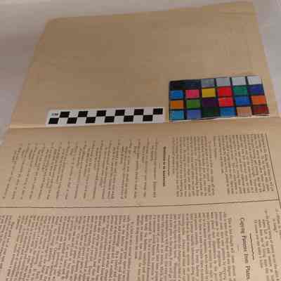 Article - Mrs Sanders Dress Cutting