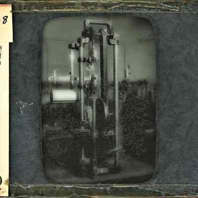 Glass-plate negative slide